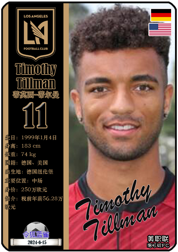 洛杉矶FC（美国）_美职联洛杉矶FC球队介绍_洛杉矶FC 2025世俱杯阵容